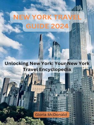 cover image of NEW YORK TRAVEL GUIDE 2024